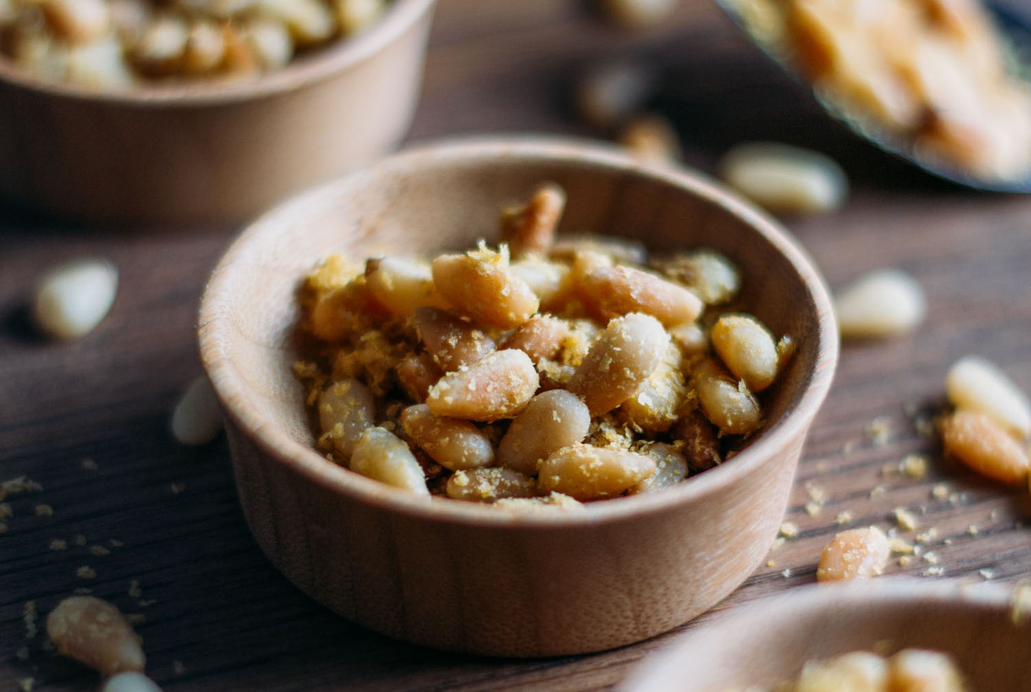 PlantBased Pine Nut Parmesan is a DairyFree Cheese Recipe VEEG