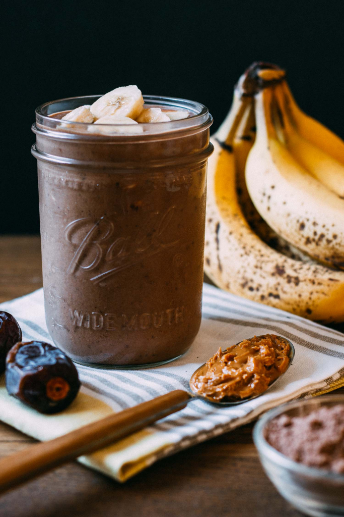 Chocolate Elvis Peanut Butter Banana Smoothie Recipe VEEG