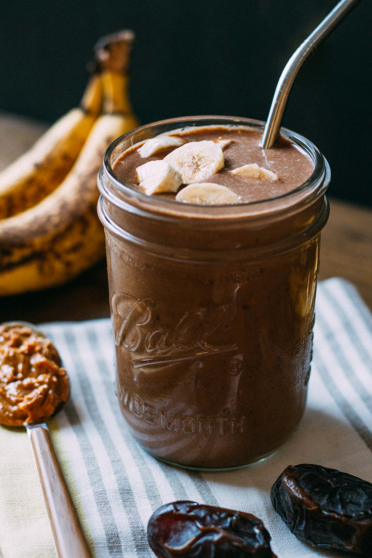 Chocolate Elvis Peanut Butter Banana Smoothie Recipe VEEG