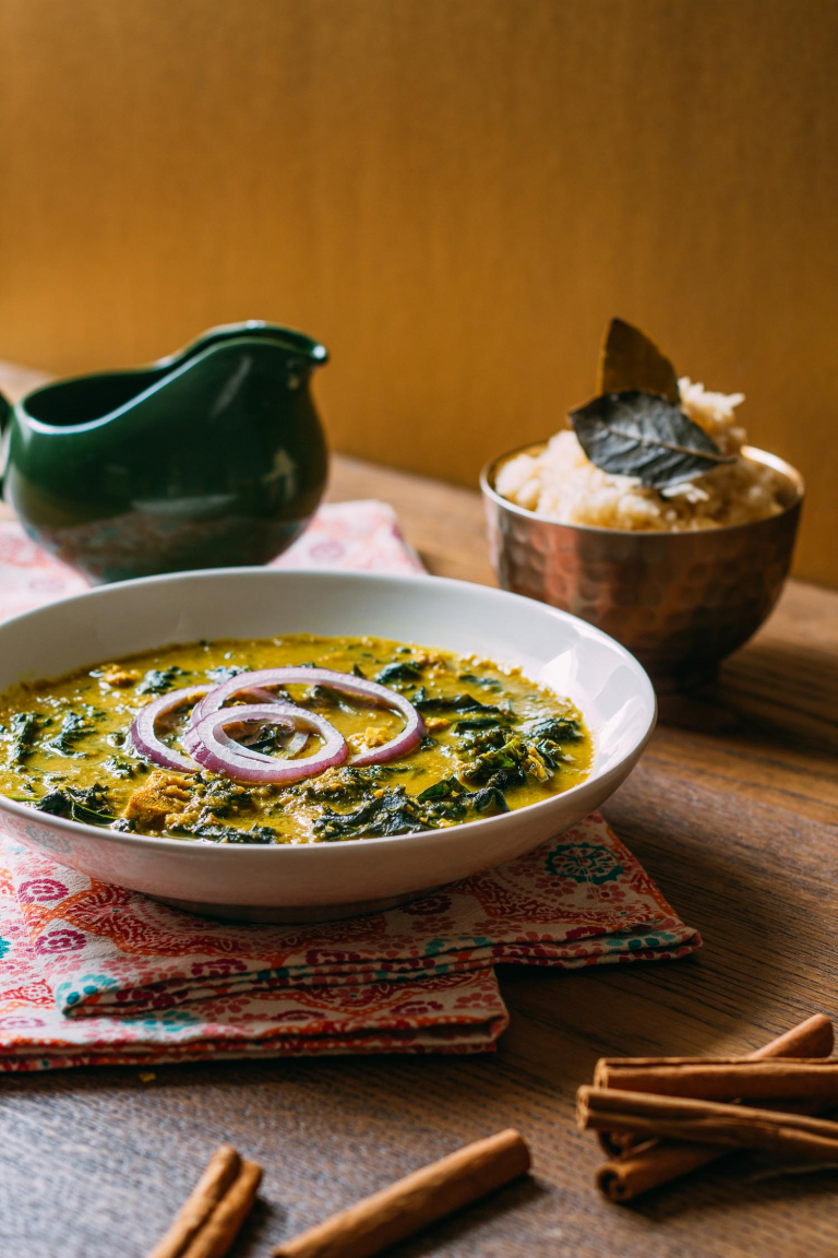 Golden Curry Kale Recipe VEEG