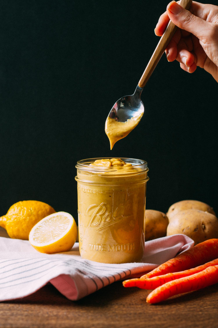 Hempy Potato Carrot Cheese Sauce Recipe VEEG