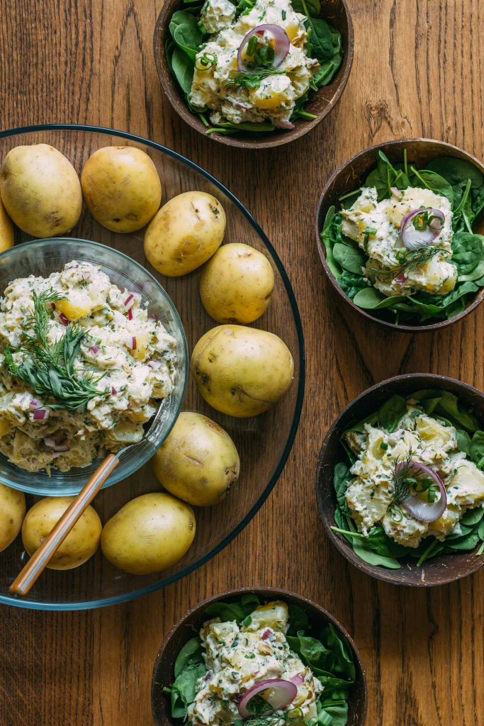 Tarragon Dill Potato Salad Recipe VEEG