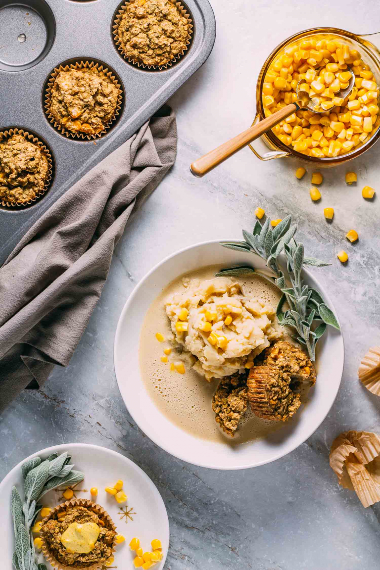 Healthy Mashed Potatoes & Gravy (Vegan & GlutenFree)Recipe VEEG