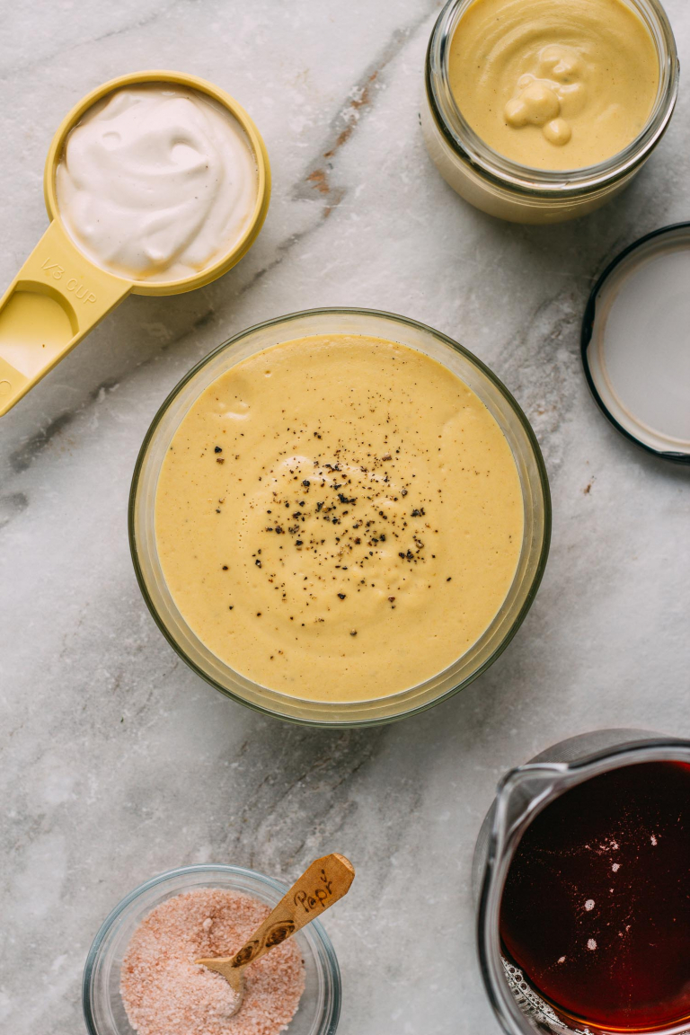 Maple Mustard Dressing, Dip, or Sauce (OilFree) Recipe VEEG