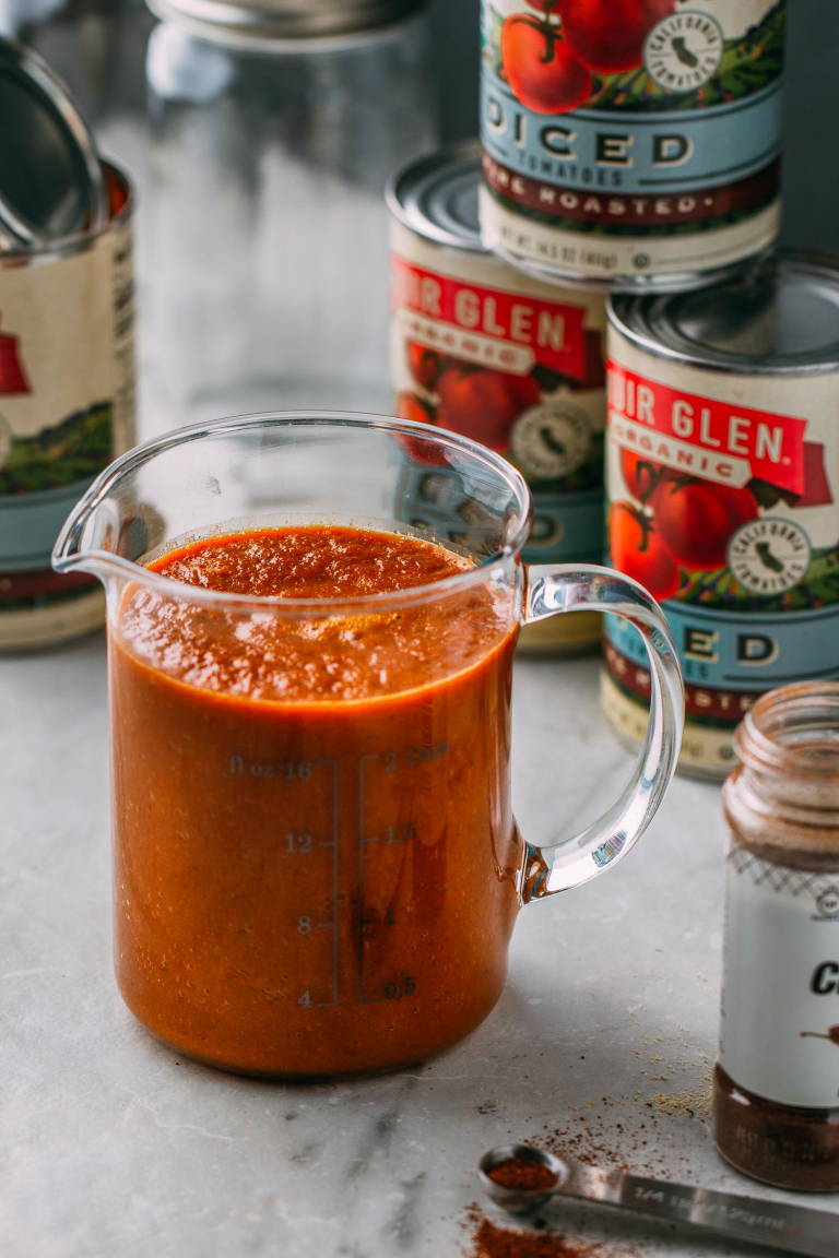 5Minute Blender Enchilada Sauce Recipe VEEG