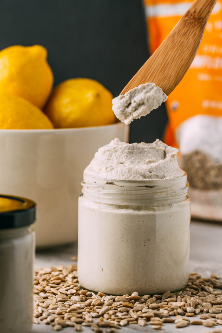 Vegan Sunflower Seed Mayo Recipe VEEG