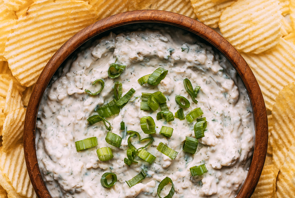 Vegan French Onion Dip GlutenFree Recipe VEEG