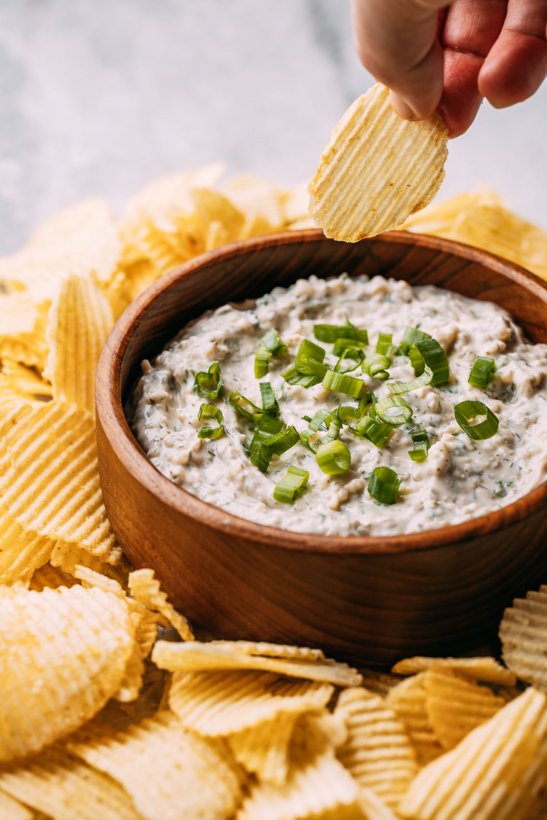 Vegan French Onion Dip GlutenFree Recipe VEEG