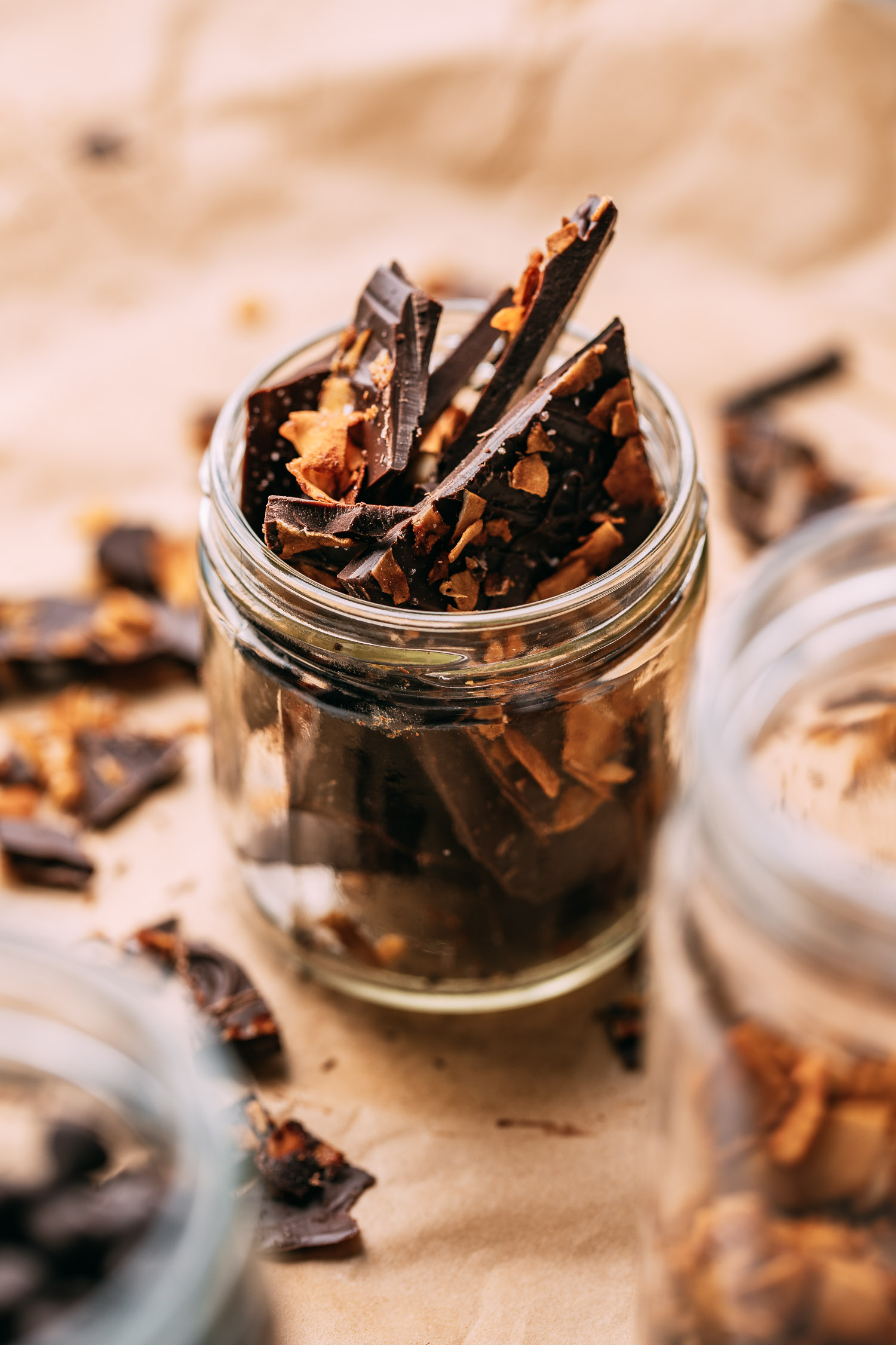 Chocolate Bark Bacon Candy Vegan + GlutenFree Recipe VEEG