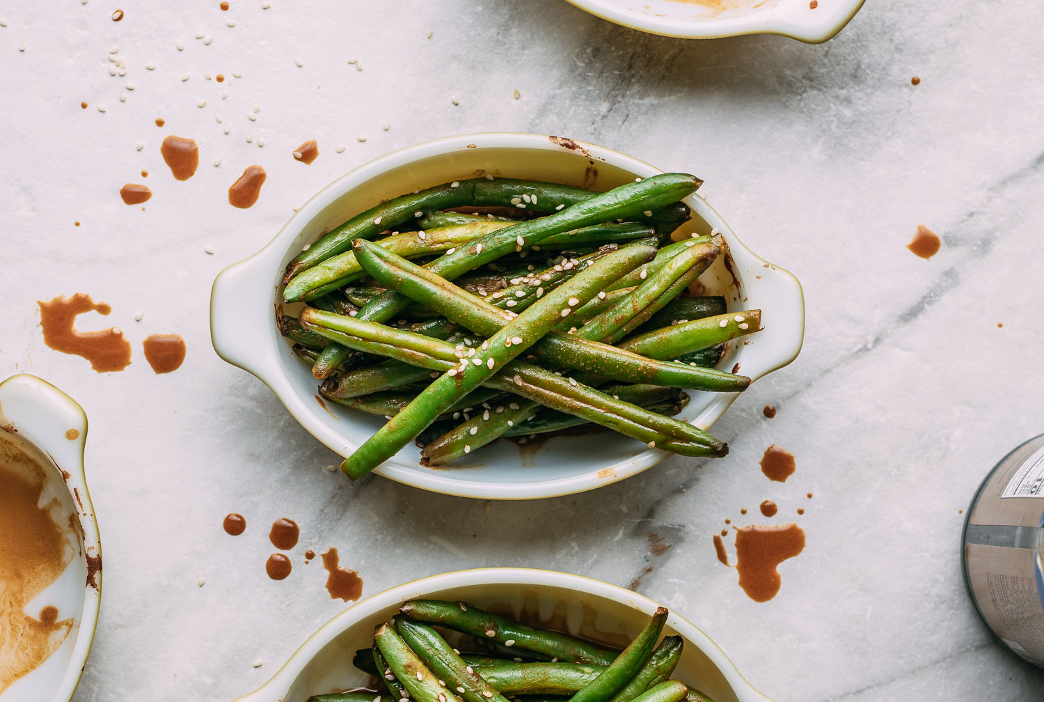 Easy Fresh Green Beans with Sesame Seeds Recipe VEEG